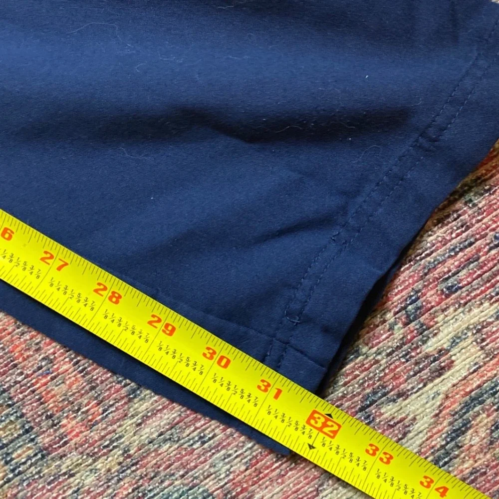 FIGS Leon Two-Pocket‎ Scrub Pants Navy Blue Mens PM5900 Straight Leg Cargo Small